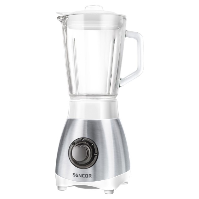 Blender/ Sencor SBL 3271SS Glass Jug Blender, 0.8 l capacity,  Power input: 250W, Jug is made from very high quality heat resistant glass